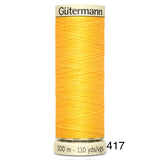 Gütermann Polyester Sew-All Thread 100m - Yellow, Orange and Rust