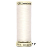 Gütermann Polyester Sew-All Thread 100m - Black, White and Ivory/Cream