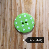 Spotty Buttons Size 28(18mm)