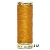 Gütermann Polyester Sew-All Thread 100m - Yellow, Orange and Rust