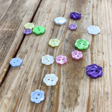 Flower Button Size 18(11mm)