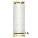 Gütermann Polyester Sew-All Thread 100m - Grey