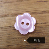 Flower Button Size 18(11mm)