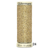 Gütermann Metallic Effect Thread 50m