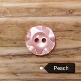 Wavy Edge Button Size 26(16mm)