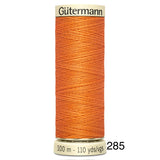 Gütermann Polyester Sew-All Thread 100m - Yellow, Orange and Rust