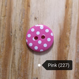 Spotty Buttons Size 24 (15mm)