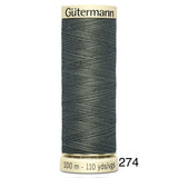 Gütermann Polyester Sew-All Thread 100m - Grey