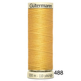 Gütermann Polyester Sew-All Thread 100m - Yellow, Orange and Rust