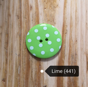 Spotty Buttons Size 54(34mm)