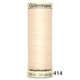 Gütermann Polyester Sew-All Thread 100m - Black, White and Ivory/Cream