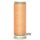 Gütermann Polyester Sew-All Thread 100m - Yellow, Orange and Rust