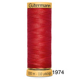 Gütermann Cotton Thread 100m