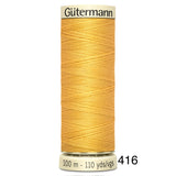 Gütermann Polyester Sew-All Thread 100m - Yellow, Orange and Rust