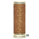 Gütermann Metallic Effect Thread 50m