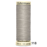 Gütermann Polyester Sew-All Thread 100m - Grey