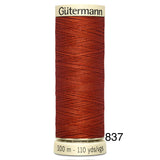 Gütermann Polyester Sew-All Thread 100m - Yellow, Orange and Rust