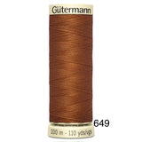 Gütermann Polyester Sew-All Thread 100m - Yellow, Orange and Rust