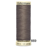 Gütermann Polyester Sew-All Thread 100m - Beige