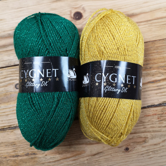 Cygnet Glittery DK Yarn