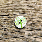 Tree Art Wooden Buttons 15mm