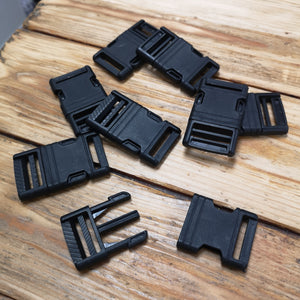 Slimline Side-Release Rucksack Clips 25mm