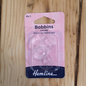 Hemline Bobbins - Plastic