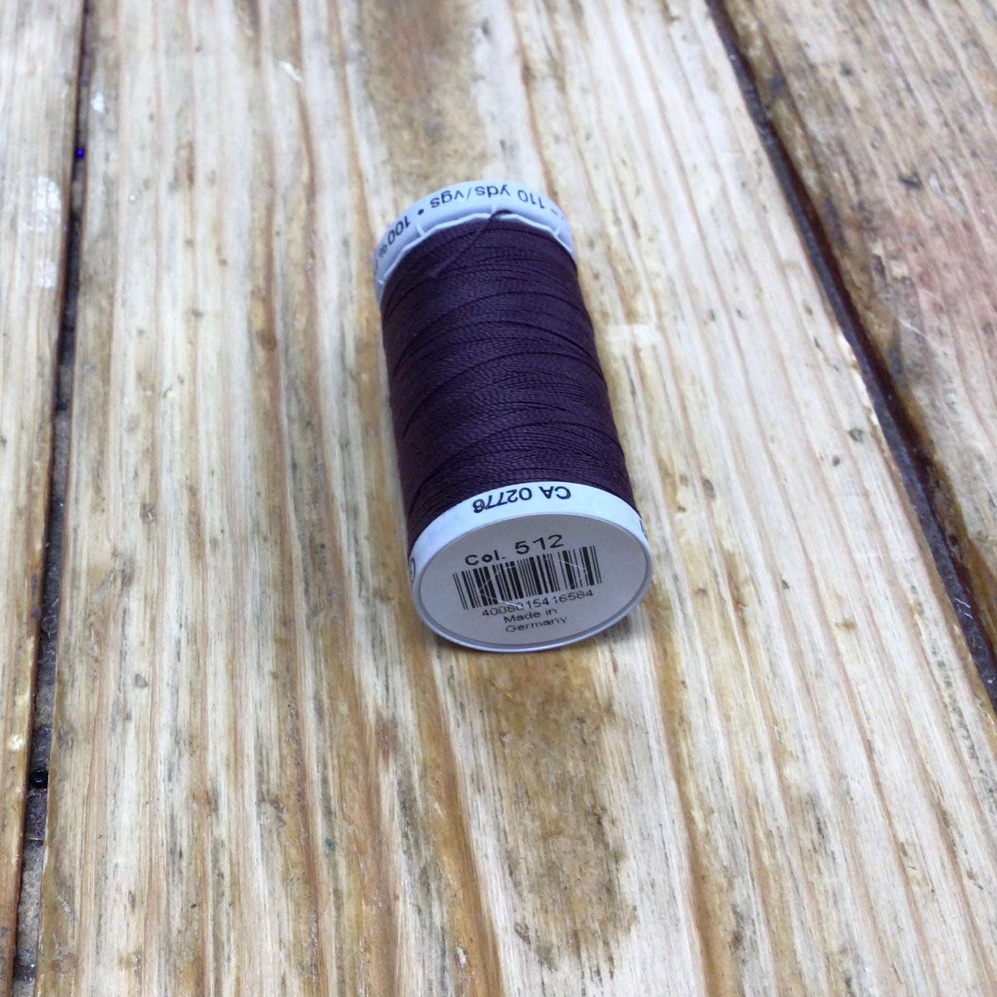 Gutermann Extra Strong Polyester Thread, Colour 000 BLACK, 100m Spool  4008015160760