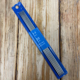 Blue Double Pointed Knitting Needles