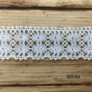 Cluny Lace - 2 row flower