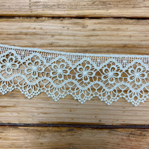 Delicate French Lace - Daisy Scallop