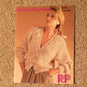 Knitting Pattern: Double Knitting - Richard Poppleton Carolin DK 2223