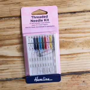 Pre-Threaded Needle Kit For Instant Repairs