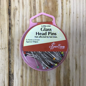 Pins - Super Long Glass Head Pins