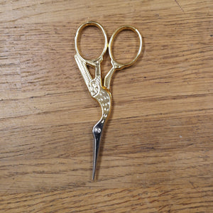 Stork Embroidery Scissors