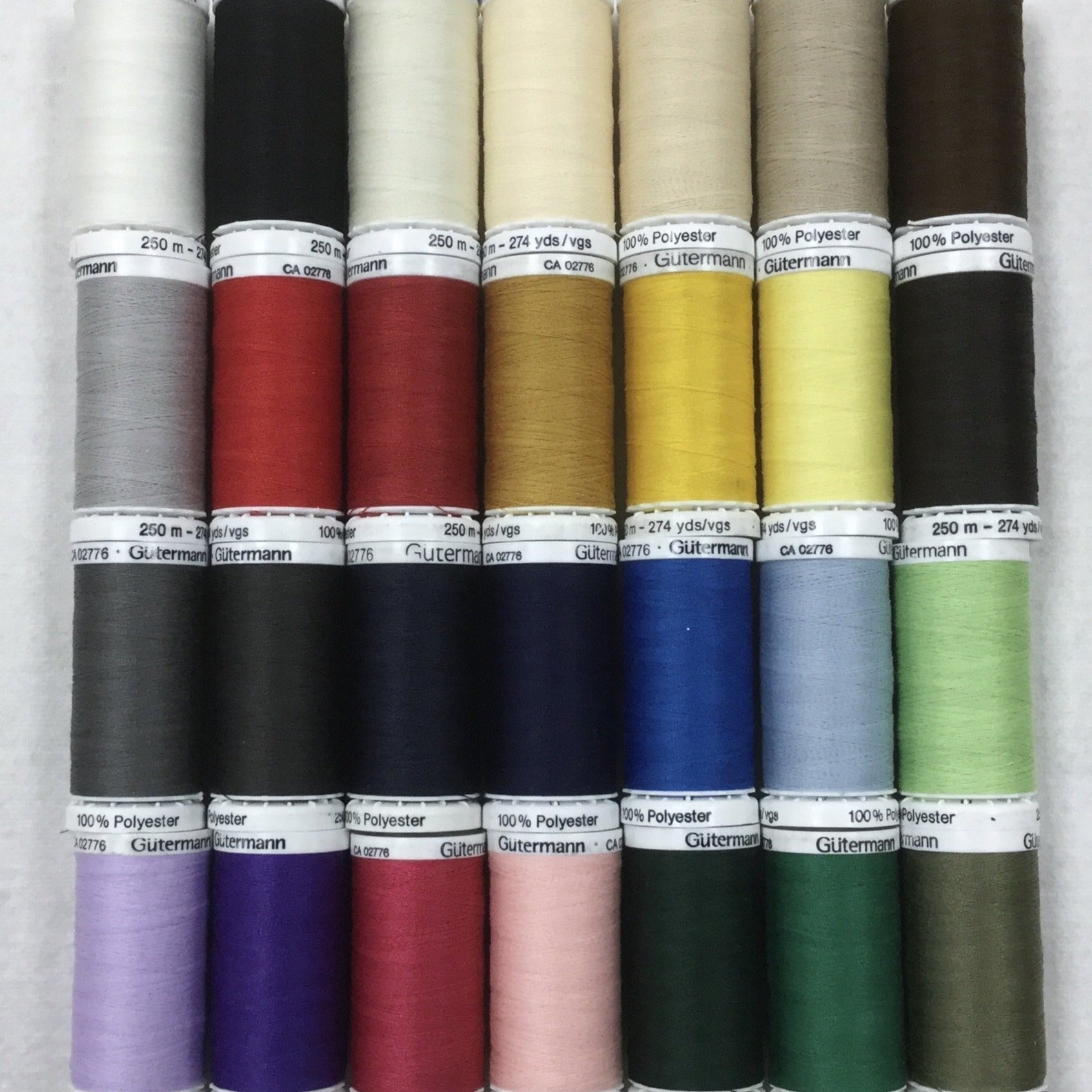 10 Black 250m Gutermann Sew All Thread - Sew All 250m - Threads