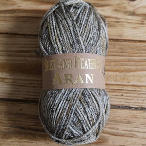 Shetland Heather Aran Yarn